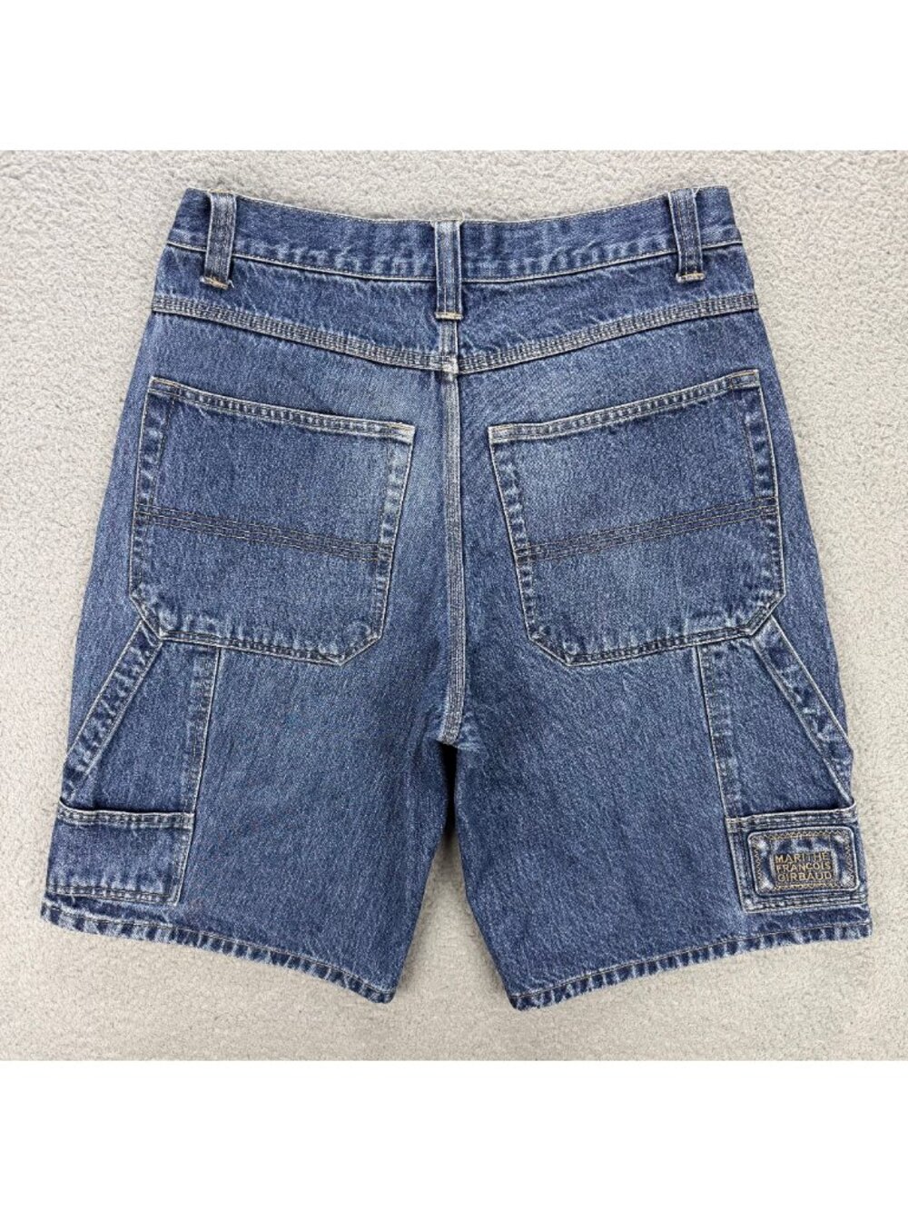 Marithe Francois Girbaud Shorts Mens 32 Blue Carpenter Denim Jorts Vintage Y2K